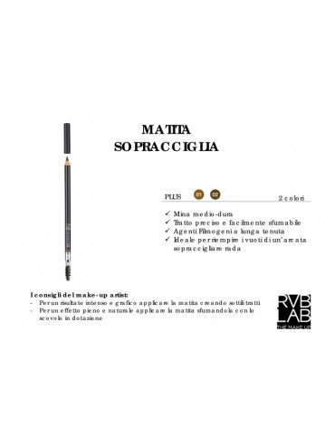 MATITA SOPRACCIGLIA RVB LAB